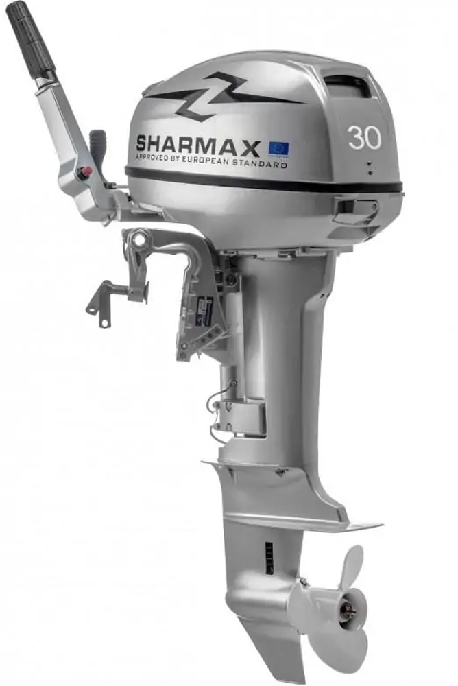 Купить 2х-тактный лодочный мотор SHARMAX SM30HS (2024) в Сочи