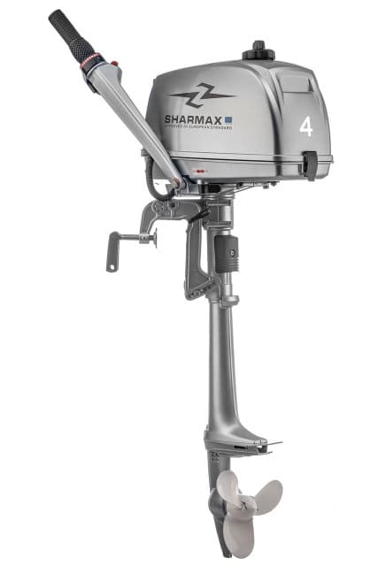 Купить 2х-тактный лодочный мотор SHARMAX SM4HS (2024) в Сочи