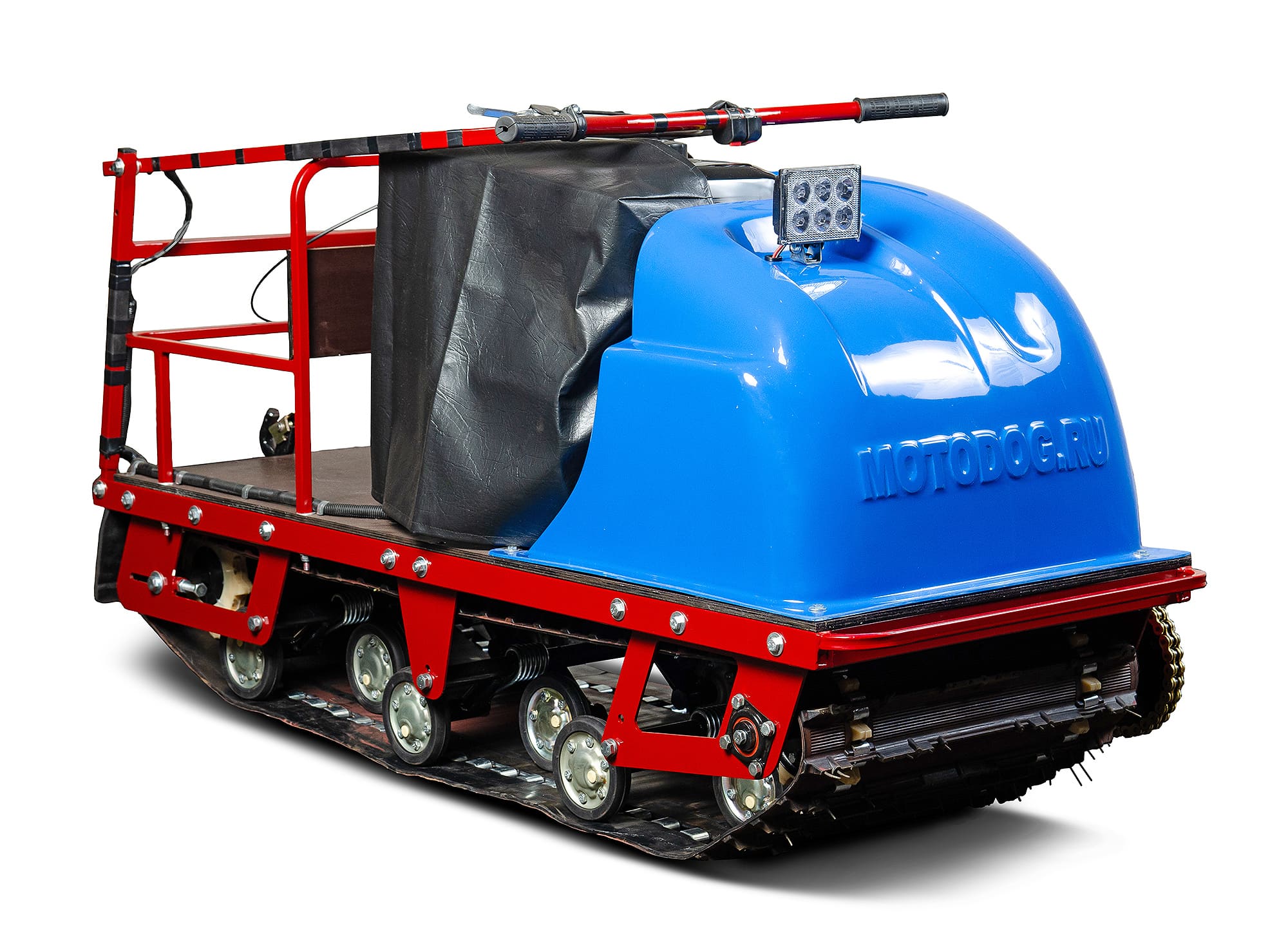 Купить Мотобуксировщик MOTODOG 500 (15 л.с. передний привод) в Новосибирске