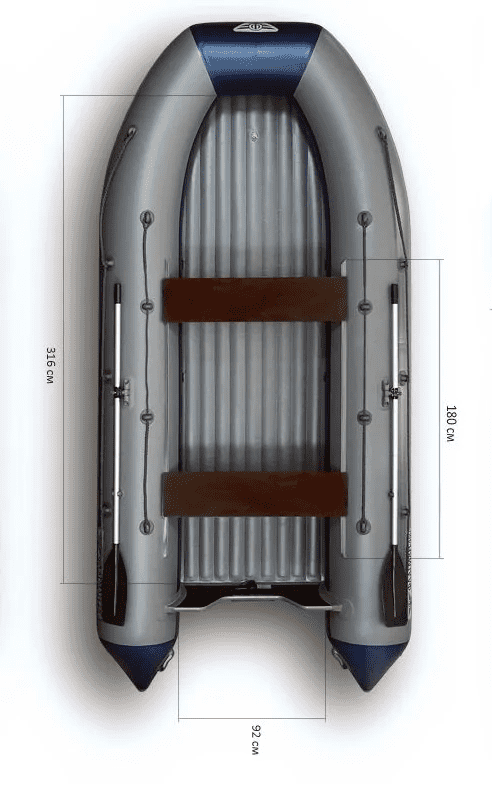 Купить Лодка ПВХ ФЛАГМАН 420 в Твери