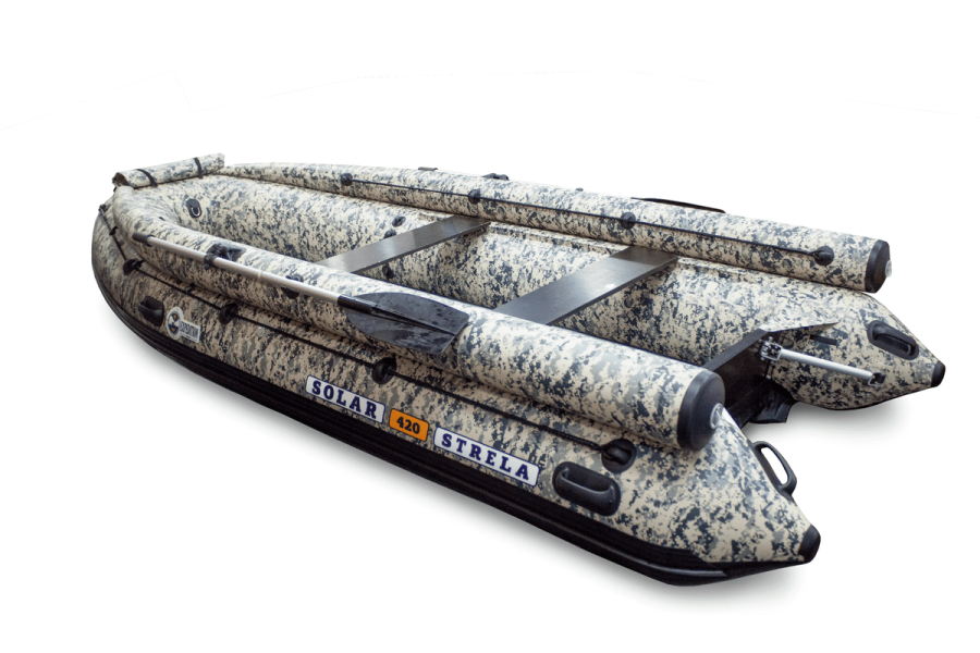 Купить Лодка ПВХ SOLAR-420 Strela Jet Tunnel (Expedition) в Курске