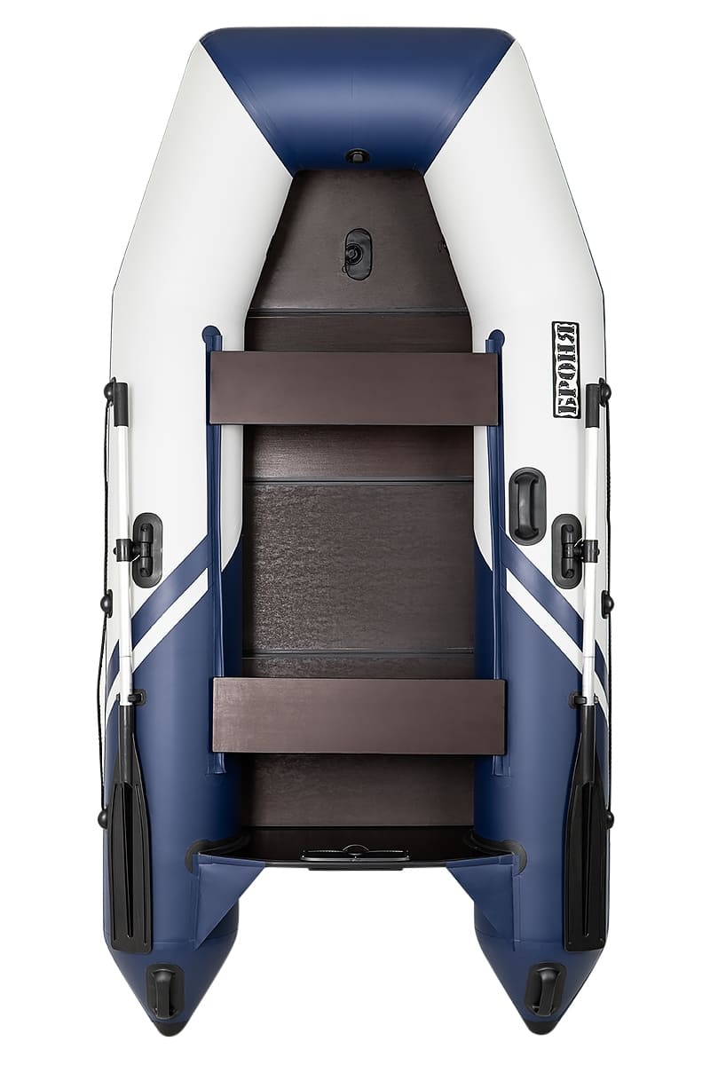 Купить Лодка ПВХ БРОНЯ 280 СК Белый - синий в Туле