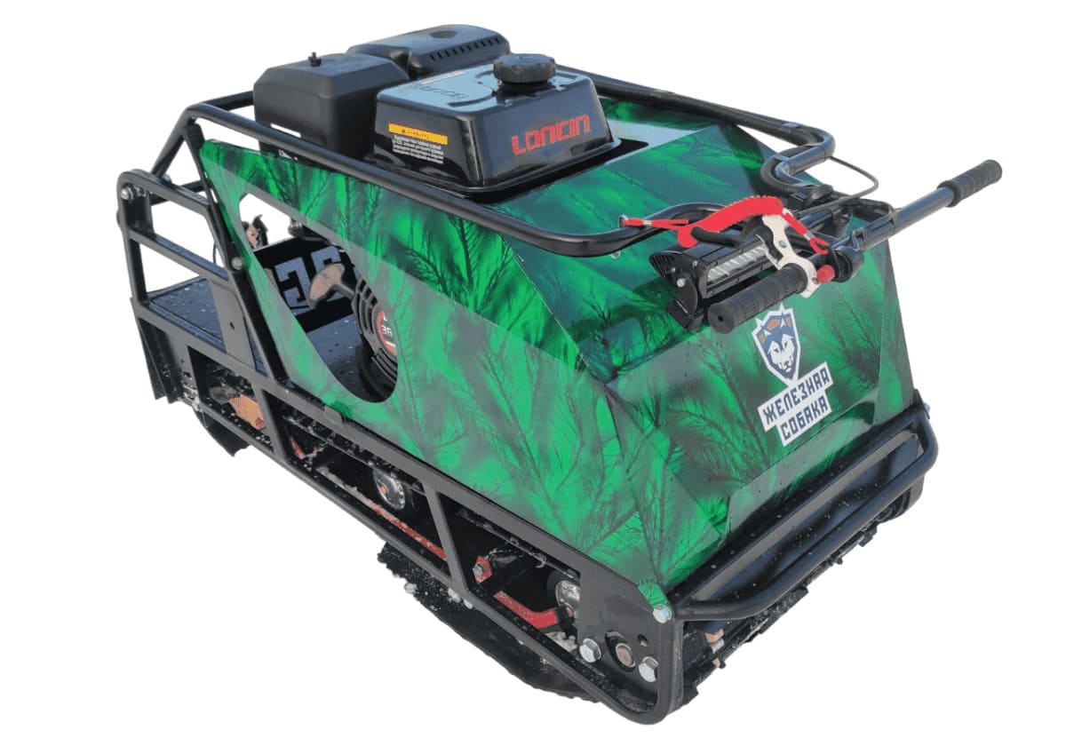 Купить Мотобуксировщик ЖЕЛЕЗНАЯ СОБАКА M500 20 л.с в Уфе