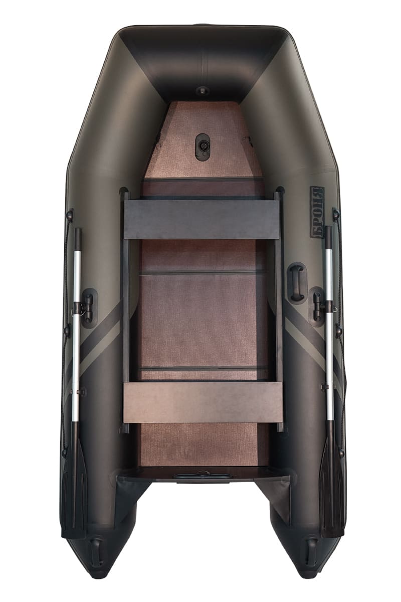 Купить Лодка ПВХ БРОНЯ 280 СК Хаки - чёрный в Туле