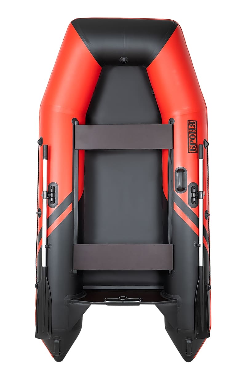 Купить Лодка ПВХ БРОНЯ 280 Красный - чёрный в Туле