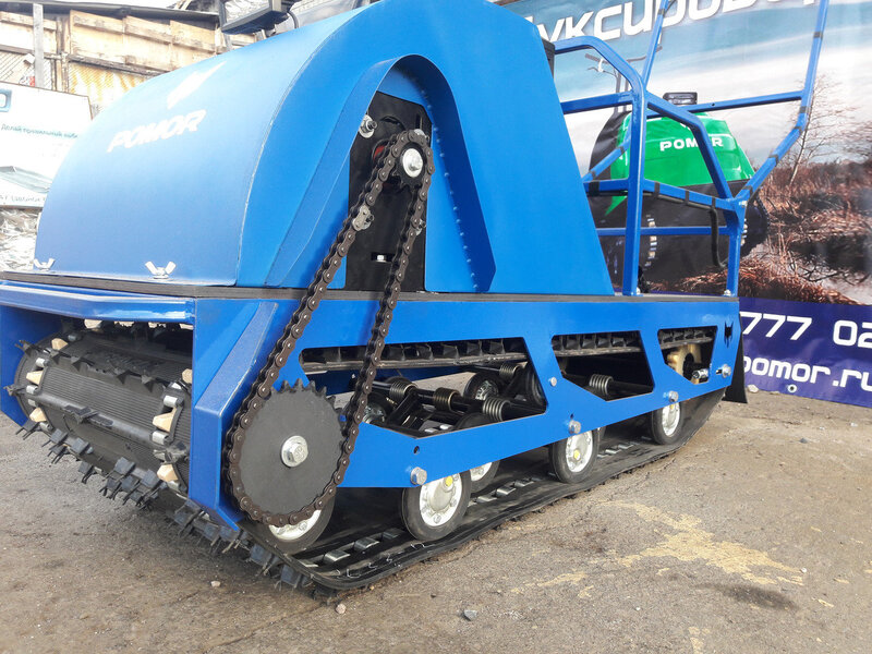 Купить Мотобуксировщик POMOR М-500 K15 в Туле