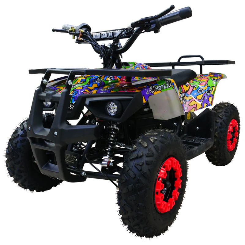 Купить Электроквадроцикл MOTAX Mini Grizlik X-16 E1000 BW в Оренбурге
