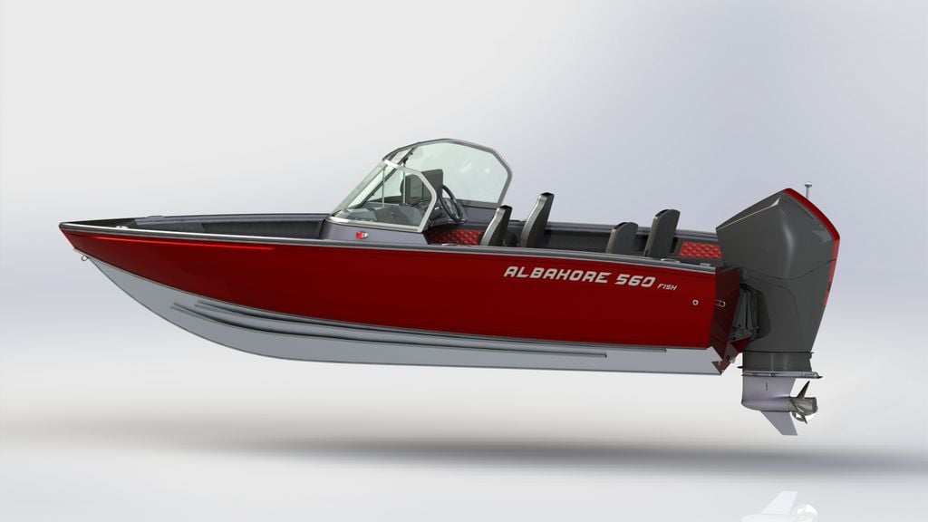 Купить Катер-лодка алюминиевая ALBAKORE 560 Fish в Новосибирске