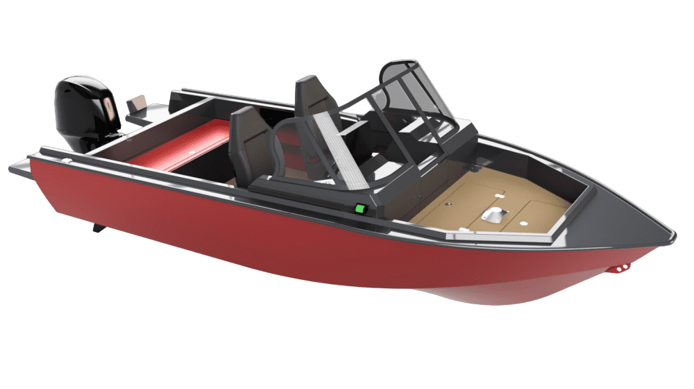 Купить Катер-лодка алюминиевая БЕРКУТ M-Fisher в Новосибирске