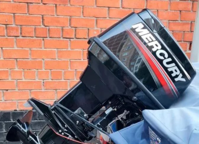 Купить 2х-тактный лодочный мотор MERCURY 40 EO 697CC  Б/У в Набережных Челнах