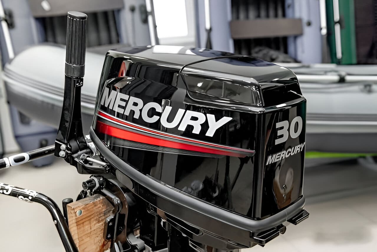 Купить 2х-тактный лодочный мотор MERCURY ME 30 MH Б/У в Архангельске