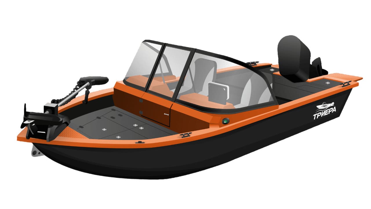 Купить Катер-лодка алюминиевая ТРИЕРА 460 Про Комфорт в Новосибирске