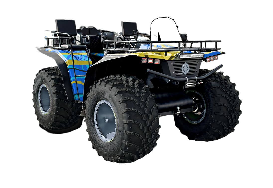 Купить Квадроцикл-болотоход AZIMUT Профи V1.8 (ПСМ) в Новосибирске