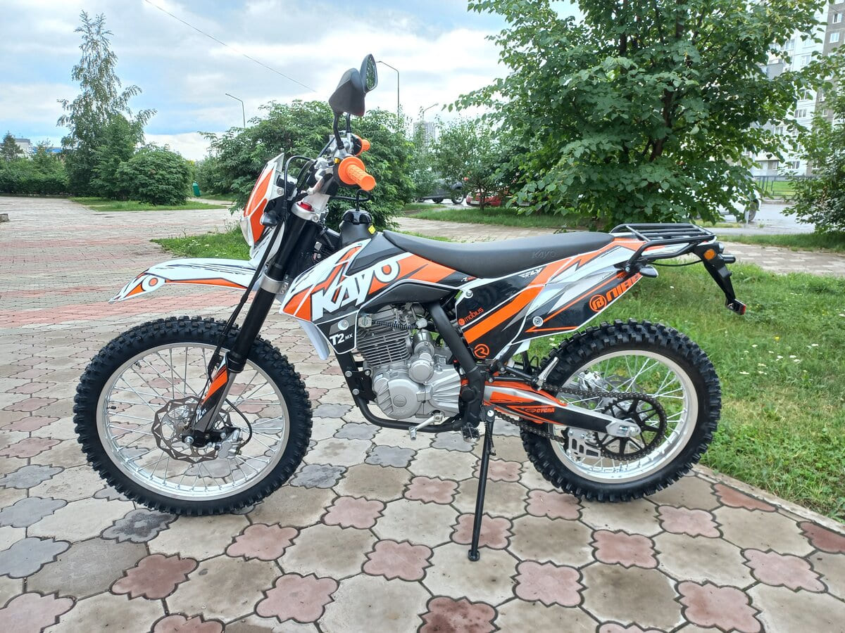 Купить Мотоцикл кроссовый эндуро KAYO T2 250 Б/У в Калуге