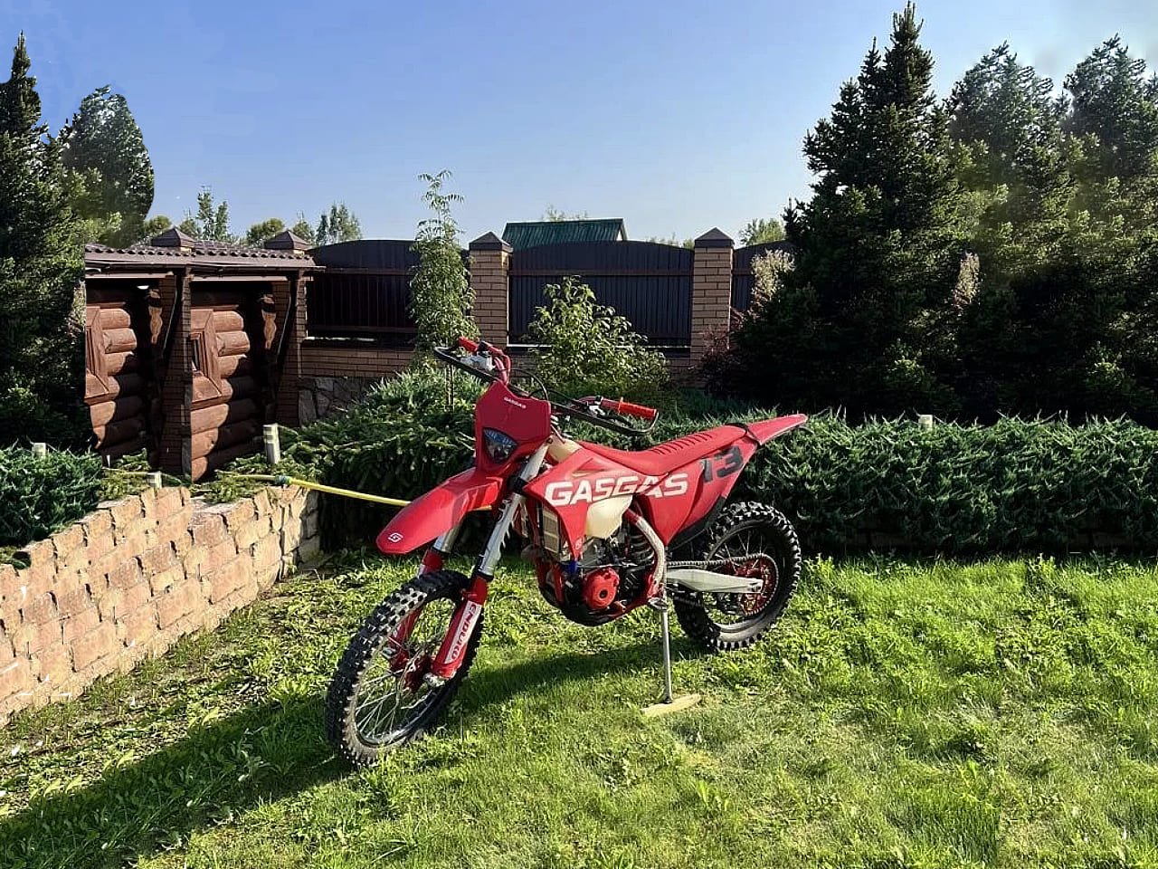 Купить Мотоцикл кроссовый эндуро HASKY F7 GAS 300 Б/У в Калуге