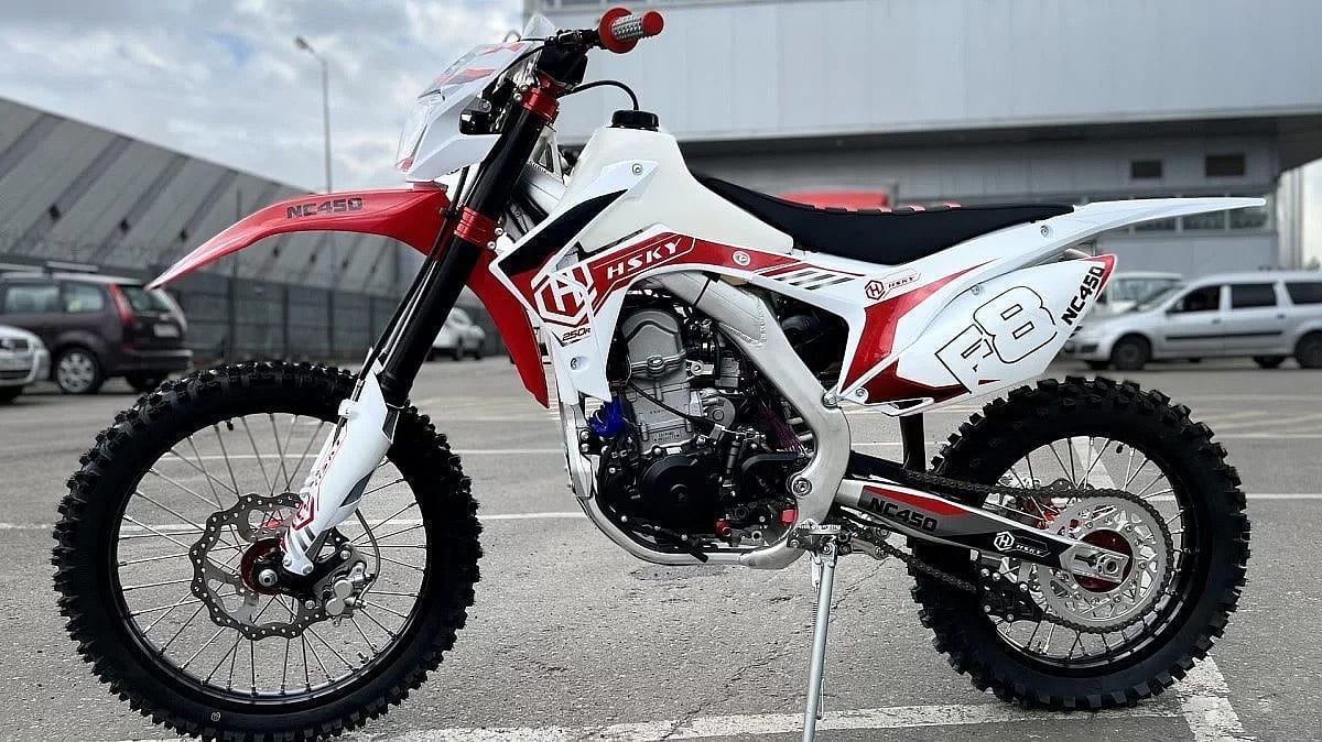 Купить Мотоцикл кроссовый эндуро HASKY F8 450 Б/У в Калуге