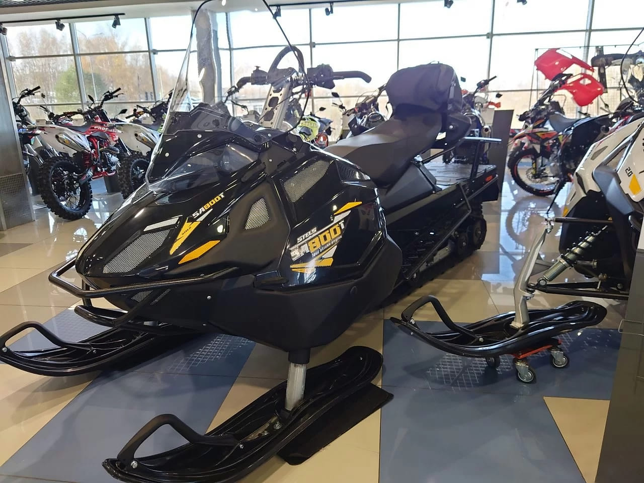 Купить Снегоход STELS АТАМАН SA800T Б/У в Донецке