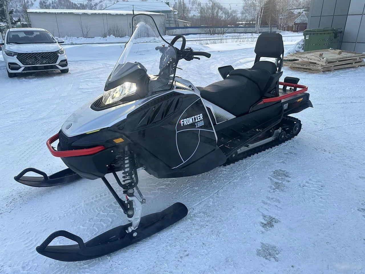 Купить Снегоход РУССКАЯ МЕХАНИКА FRONTIER 1000 Б/У в Донецке