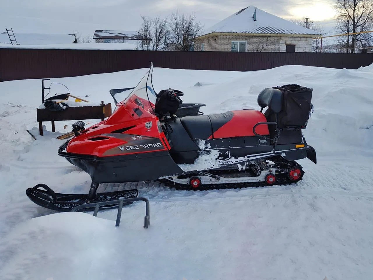 Купить Снегоход РУССКАЯ МЕХАНИКА ТАЙГА Варяг 550V Б/У в Донецке