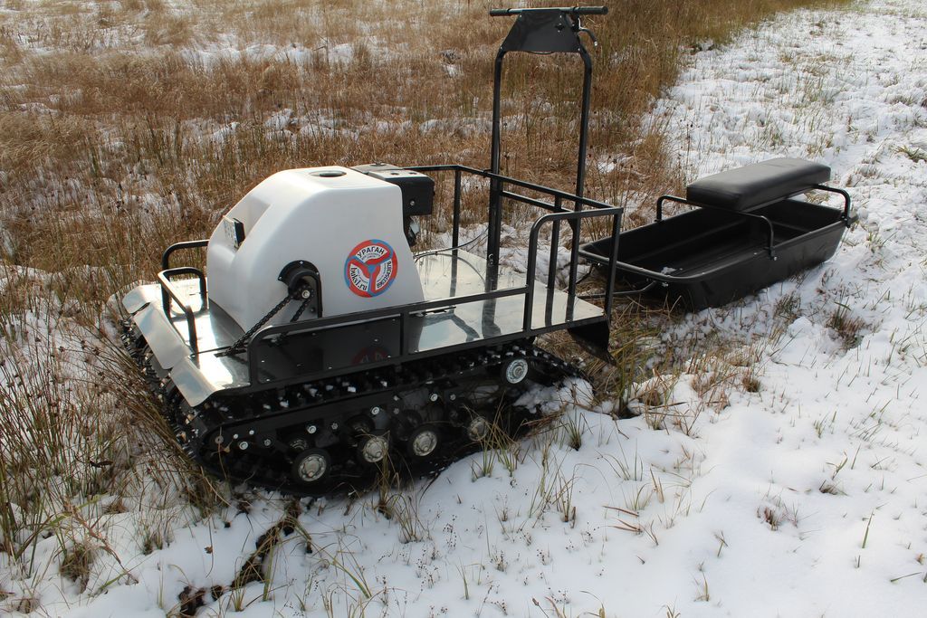 Купить Мотобуксировщик УРАГАН СИБИРЬ Б/У в Архангельске