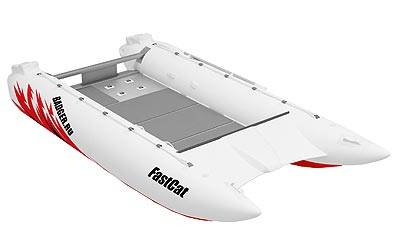 Купить Лодка ПВХ BADGER Fast Cat 410 в Петропавловске-Камчатском