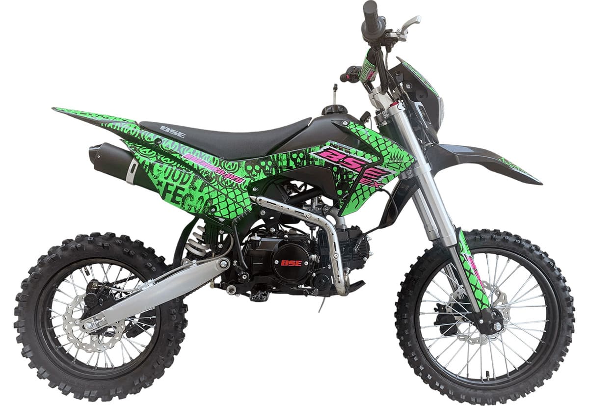 Купить Мотоцикл BSE EX Max13 17/14 Green Pink Neon PITBIKE в Донецке