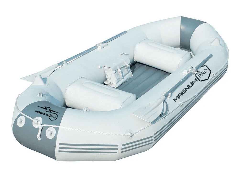Купить Гребная лодка ПВХ MAGNUM PRO 300 (Серая) гребная, с возможностью установки транца в Чебоксарах