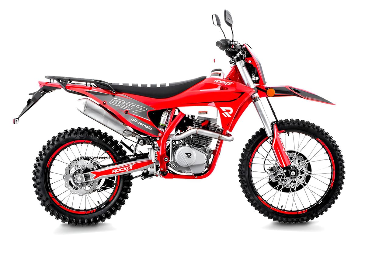 Купить Мотоцикл эндуро ROCKOT GS7 ALL-TERRAIN (250cc, 171FMM (YB250R), 21/18, ЭПТС) в Новосибирске