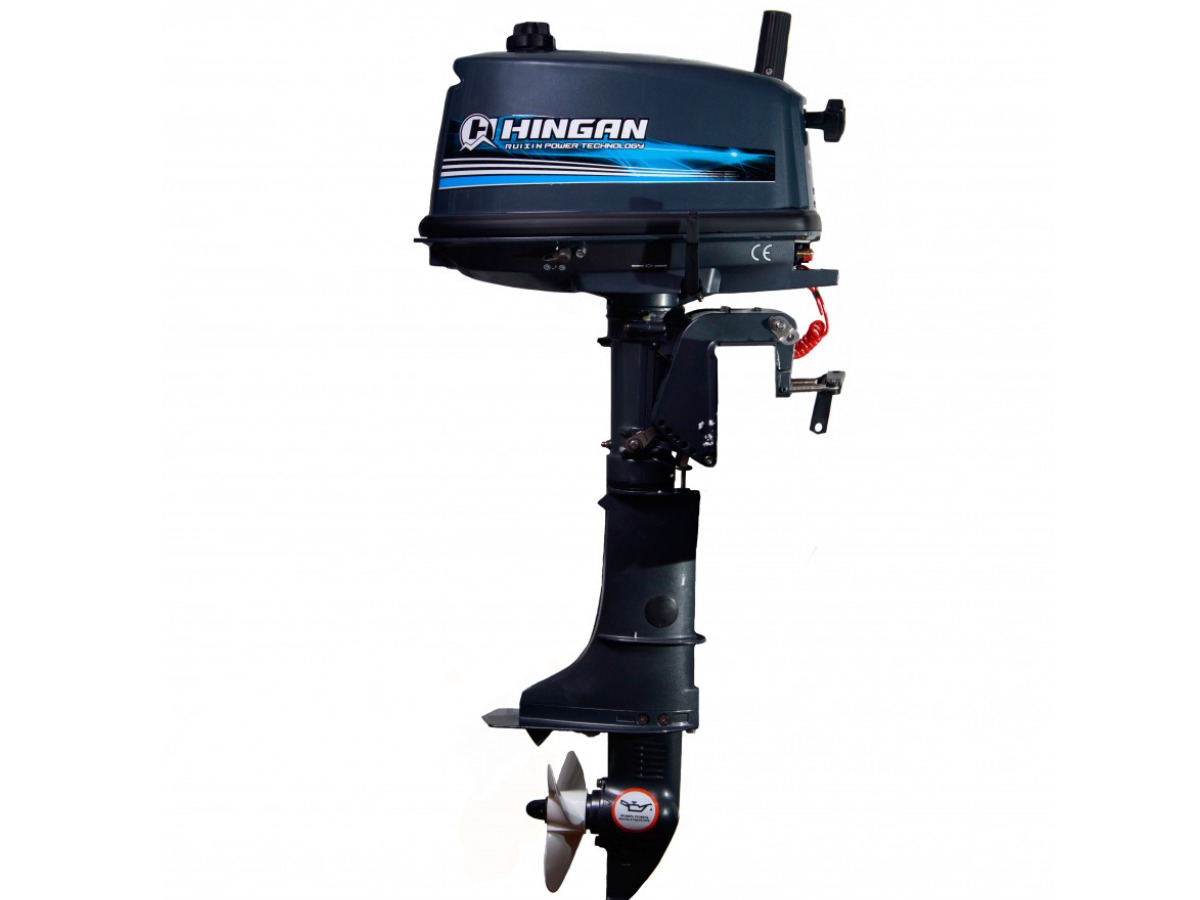 Купить 2х-тактный лодочный мотор HINGAN 5л.с в Курске