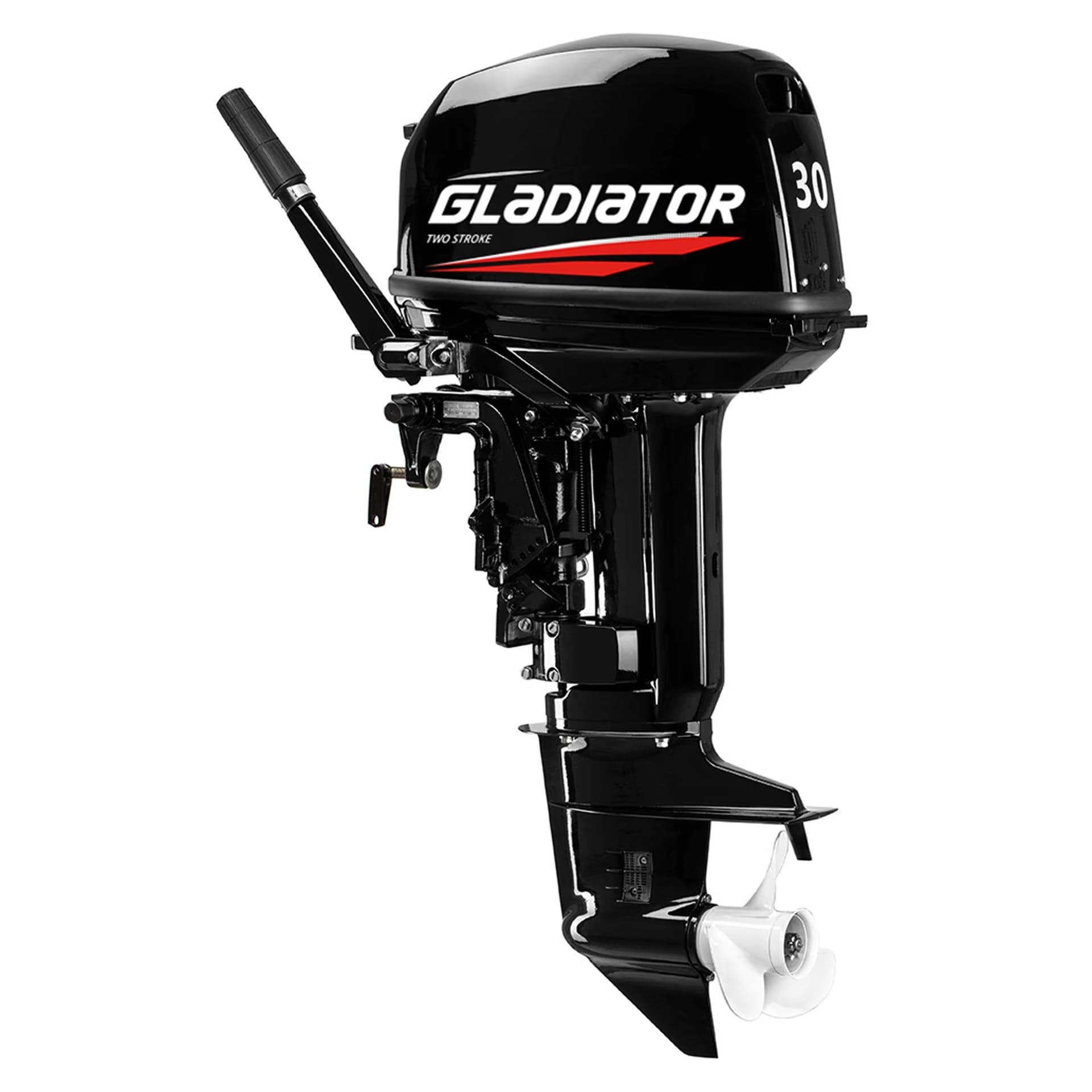 Купить 2х-тактный лодочный мотор GLADIATOR G30FHS с электростартером в Вологде