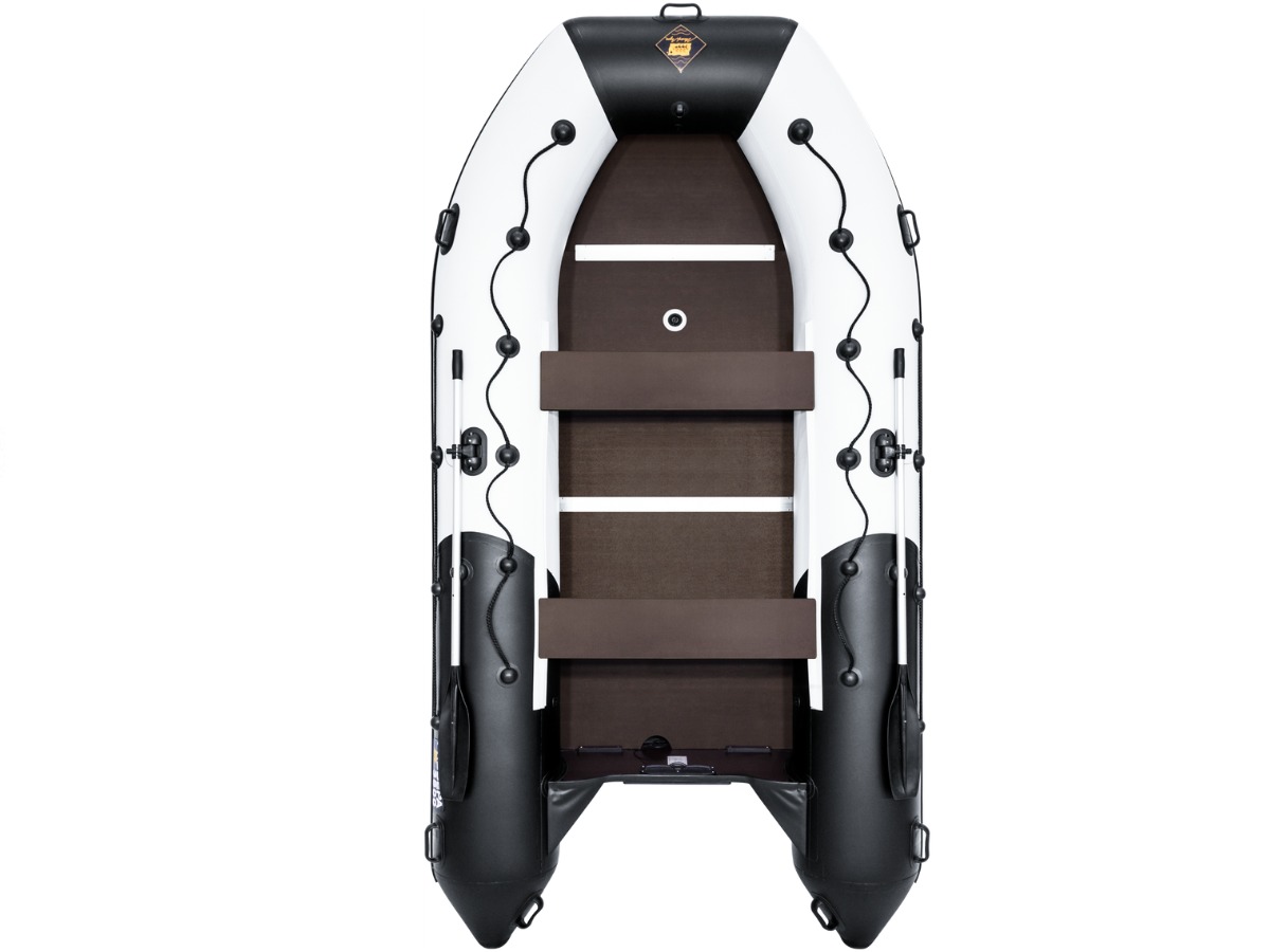 Купить Лодка ПВХ РИВЬЕРА Максима 3800 СК "Комби" светло-серый/черный в Бресте