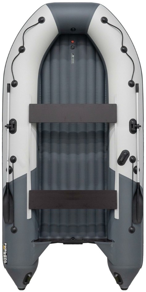 Купить Лодка ПВХ РИВЬЕРА Компакт 3800 нднд "комби" светло-серый/графит в Бресте